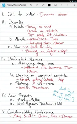 Papyrus - Natural Note Taking android App screenshot 0